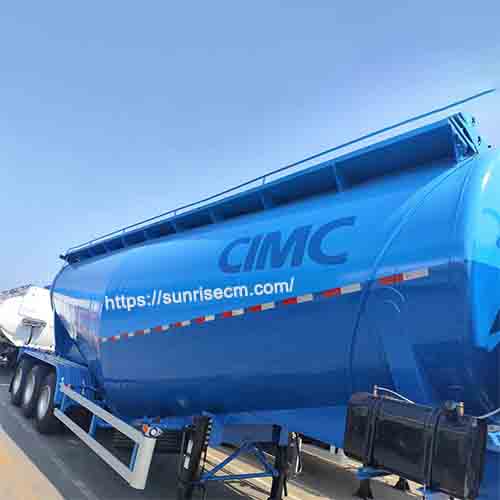 Bulk Cement Tanker Semi Trailer